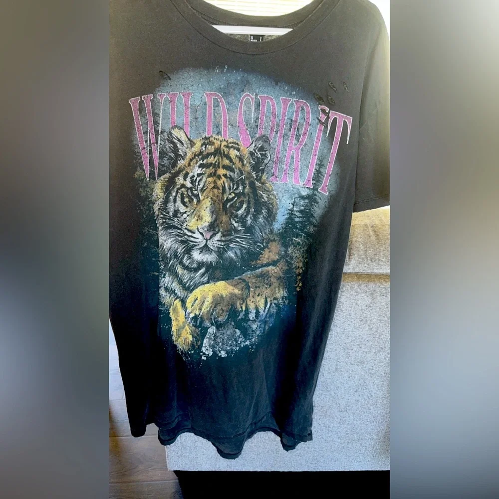 T SHIRT DRESS - Picture 1 of 6
